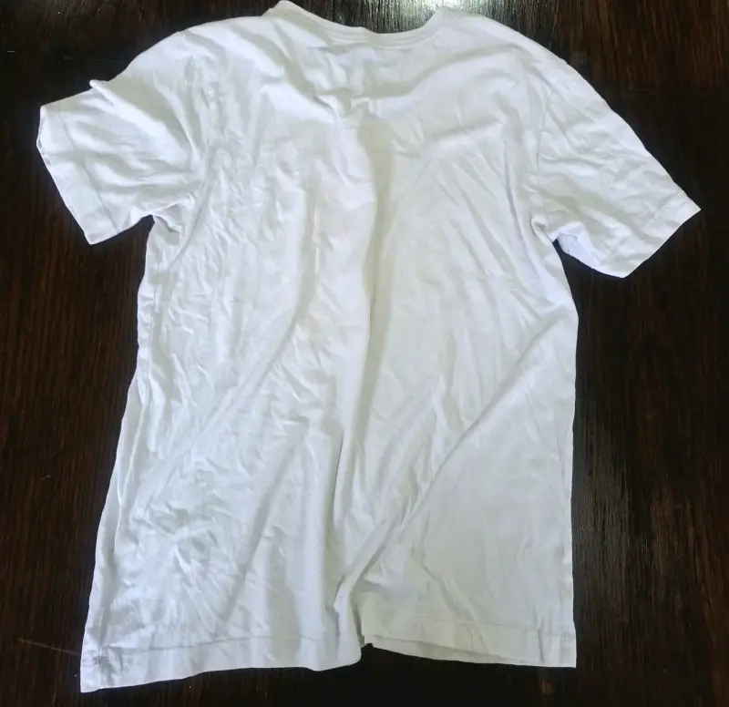 Polera Nike Just Do It blanca para hombre - 2