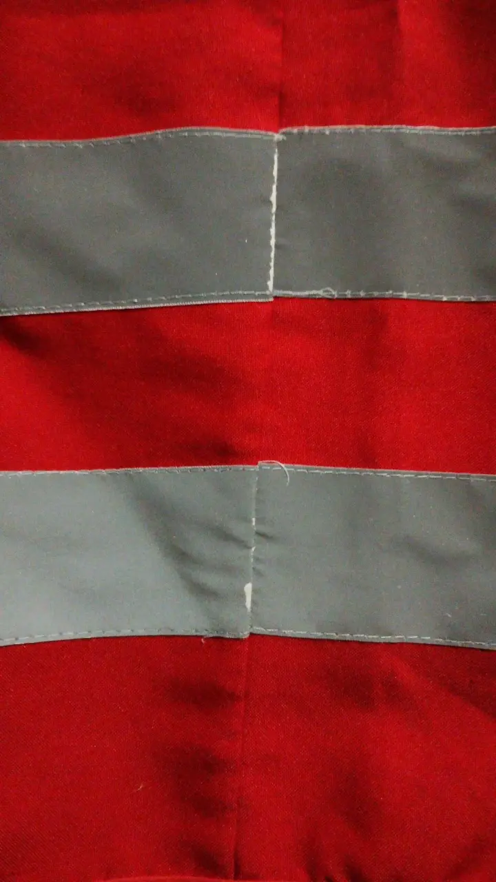 Chaleco Reflectante de Seguridad Privada Rojo - 4
