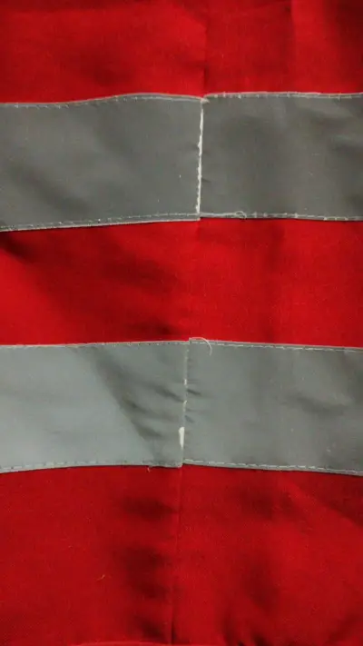 Chaleco Reflectante de Seguridad Privada Rojo - miniatura 4