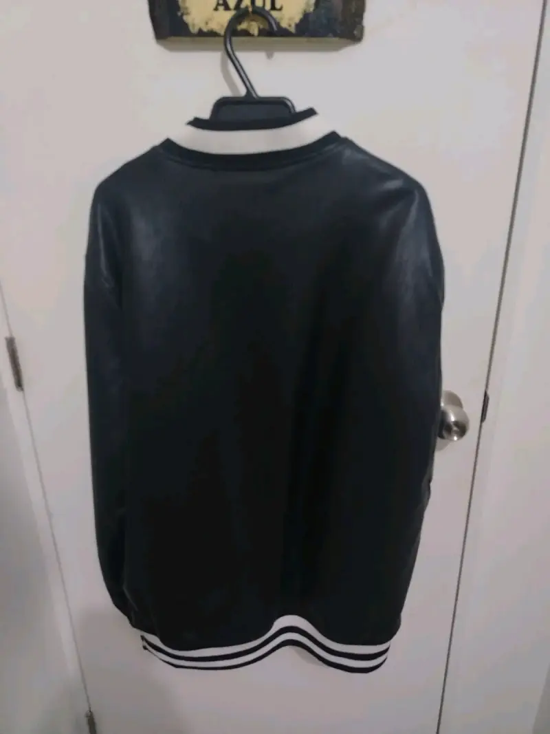 Chaqueta estilo varsity negra Brooklyn 98 - 2