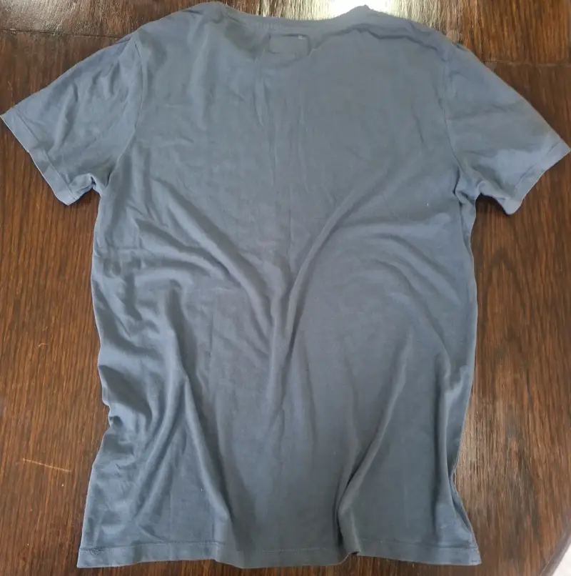 Polera Wrangler azul de algodón para hombre - 2