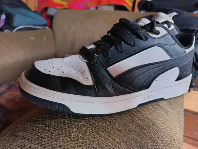Zapatillas Puma negras y blancas talla 40 - miniatura 5