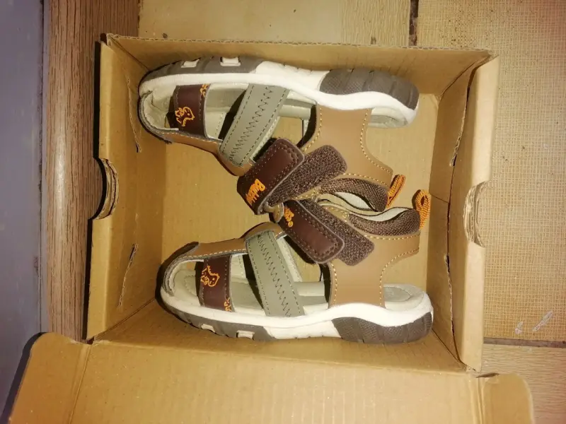 Sandalias para niños Bubble Gummers marrón - 4