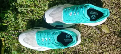 Zapatillas running The North Face Summit Series turquesa - miniatura 2