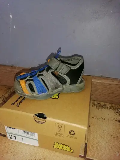 Sandalias para niños Bubblegummers talla 21 - miniatura 2