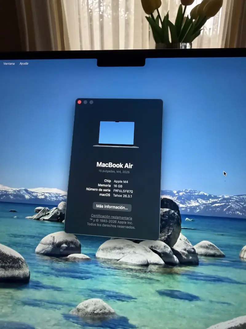 MacBook Air M4 15 pulgadas 2025 (openbox) - 2