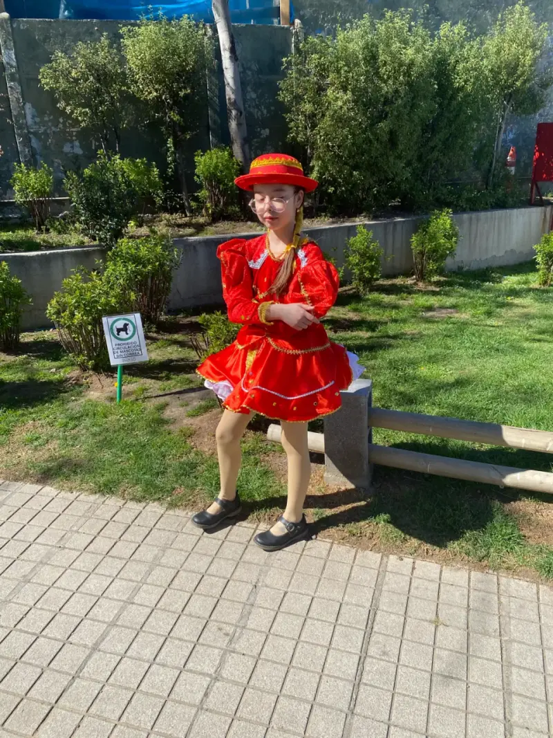 Vestimenta norteña para Niña
