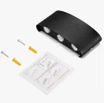 pack 3 Aplique de Pared LED Exterior Impermeable - 1