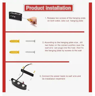pack 3 Aplique de Pared LED Exterior Impermeable - 2