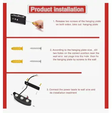 pack 3 Aplique de Pared LED Exterior Impermeable - miniatura 2