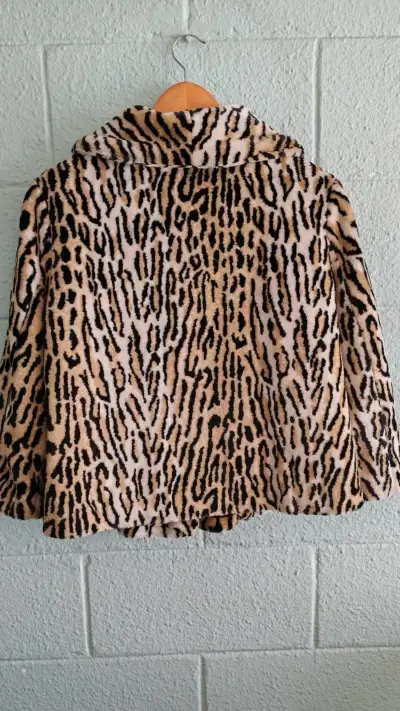 Abrigo de Leopardo Topshop para Mujer - miniatura 3