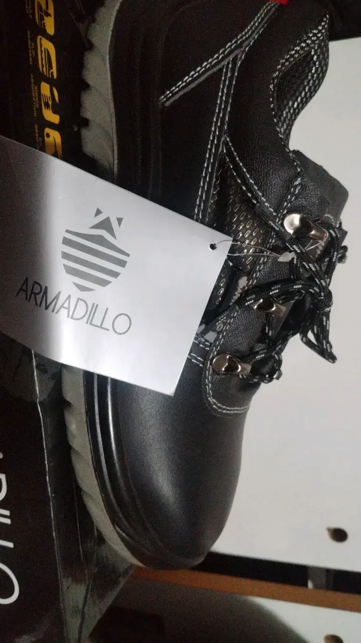 Zapatos de trabajo, Armadillo negros - 2