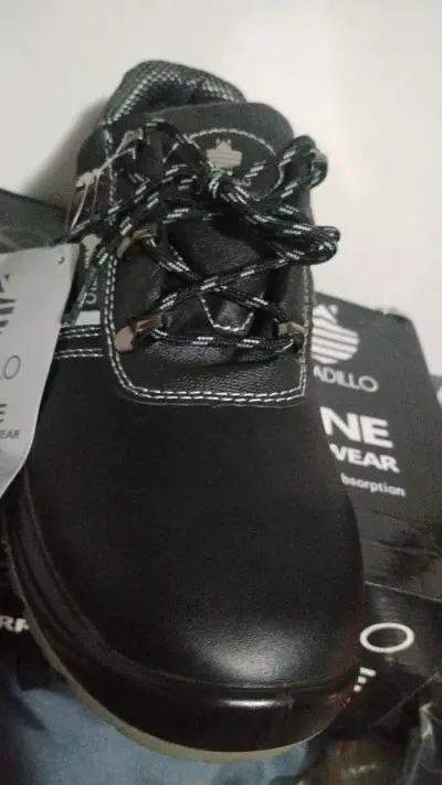 Zapatos de trabajo, Armadillo negros - miniatura 3