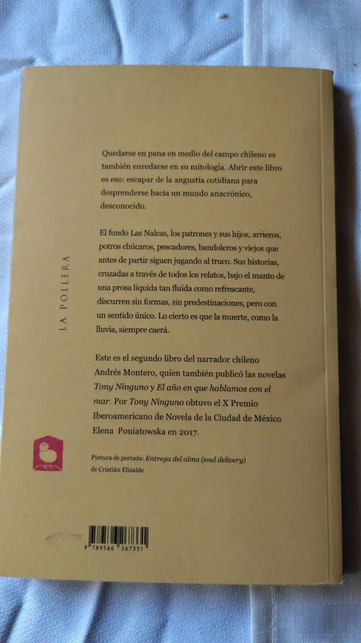 Libro 'La muerte viene estilando', Andrés Montero - 2