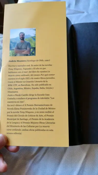 Libro 'La muerte viene estilando', Andrés Montero - miniatura 4