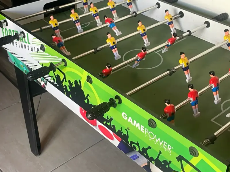 Mesa de futbolito y billar Gamepower - 1