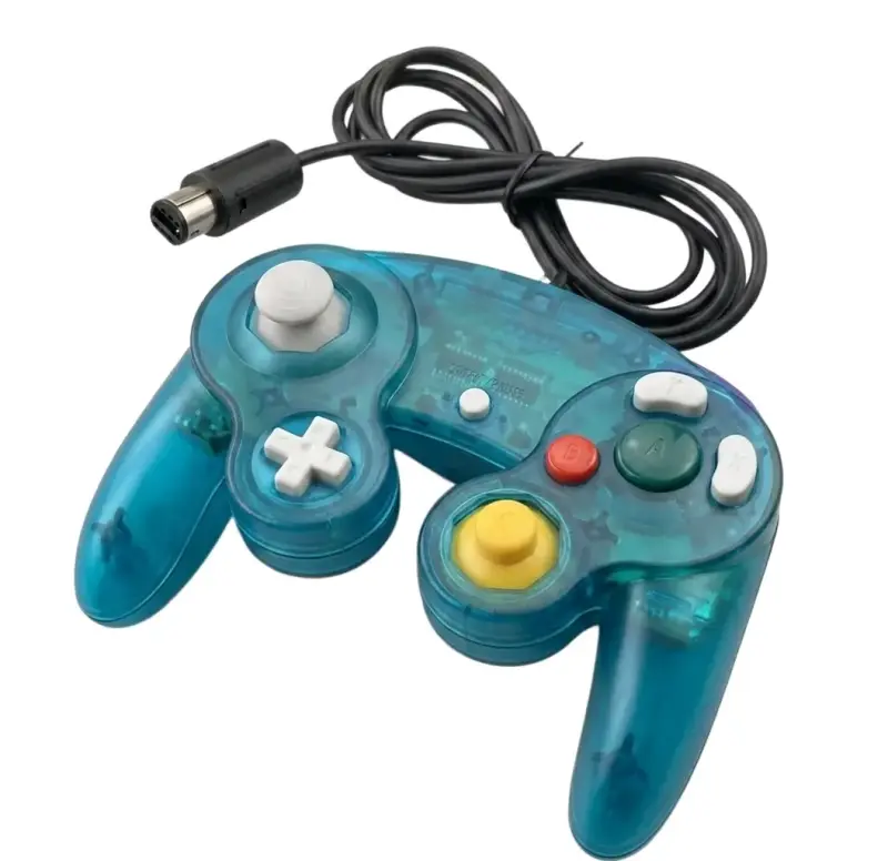 Control para GameCube transparente azul - 1