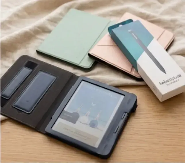 Lector de eBooks Kobo con funda - 3