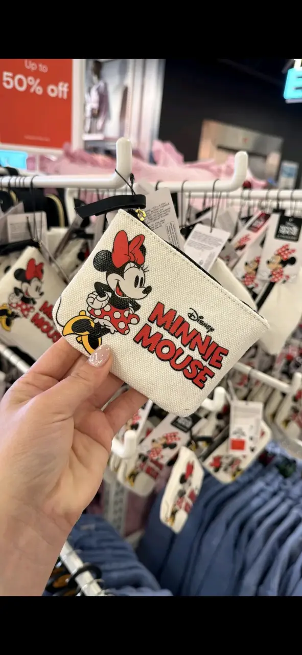 Monedero Minnie Mouse Disney Blanco