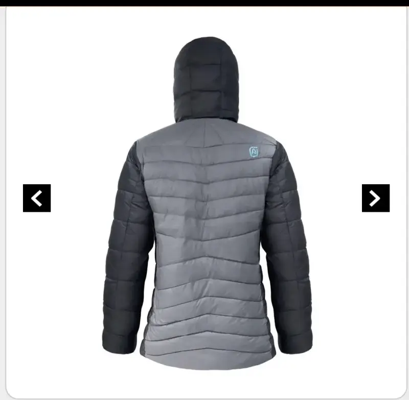 Parka Reversible Mujer Absolute Zero Gris/Calipso - 3