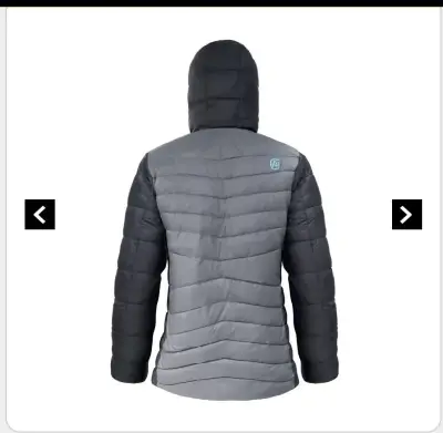 Parka Reversible Mujer Absolute Zero Gris/Calipso - miniatura 3