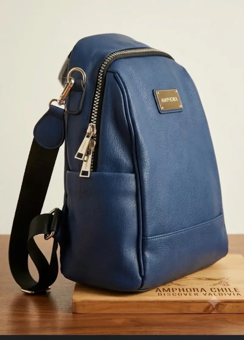 Mochila azul Amphora con diseño elegante - 2