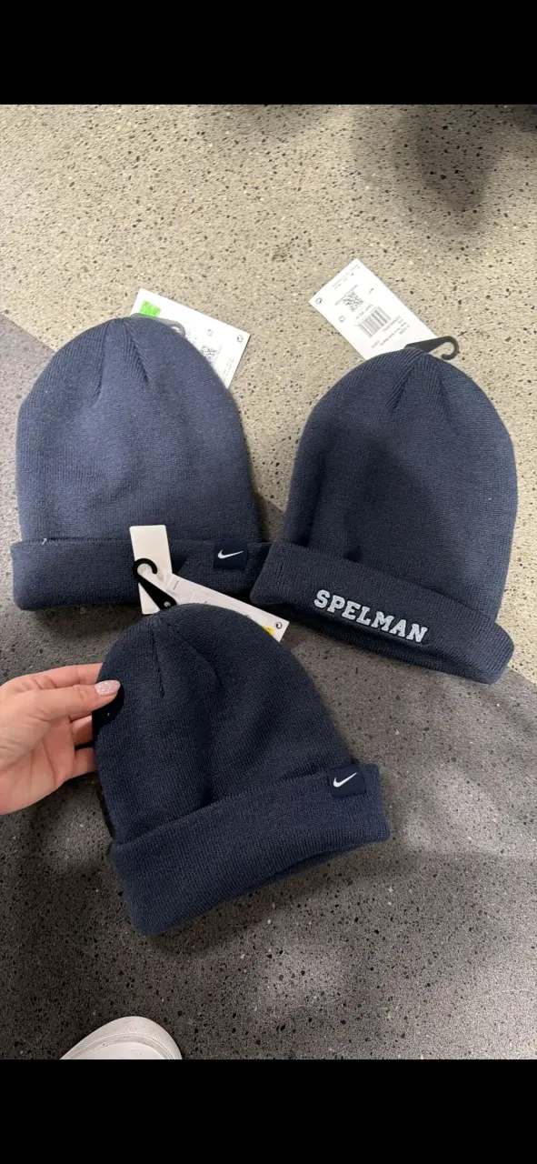 Gorros de lana azul Nike Spelman