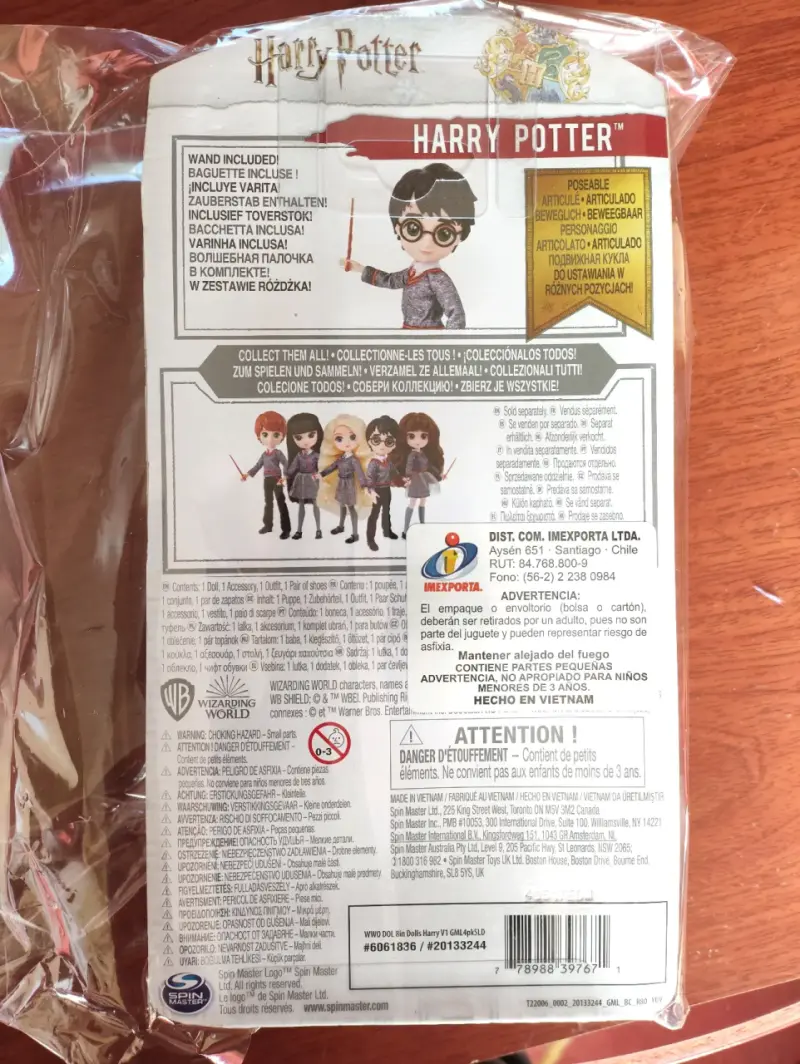 Figura de acci贸n Harry Potter Wizarding World - 3