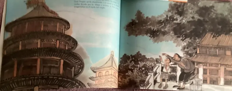 Libro infantil 'La Leyenda de la Cometa' de Chen Jiang Hong - 2