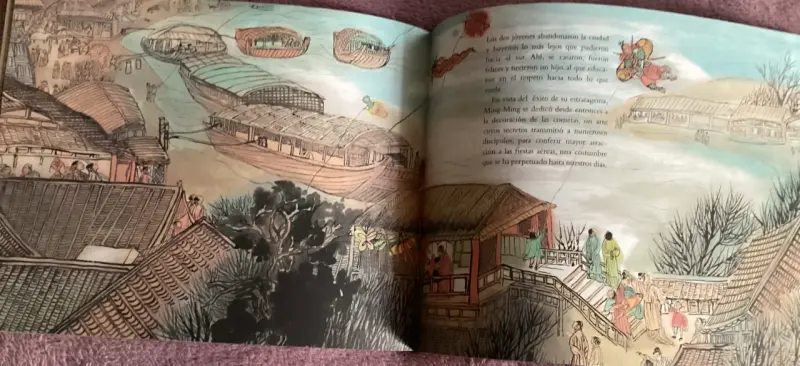 Libro infantil 'La Leyenda de la Cometa' de Chen Jiang Hong - 4