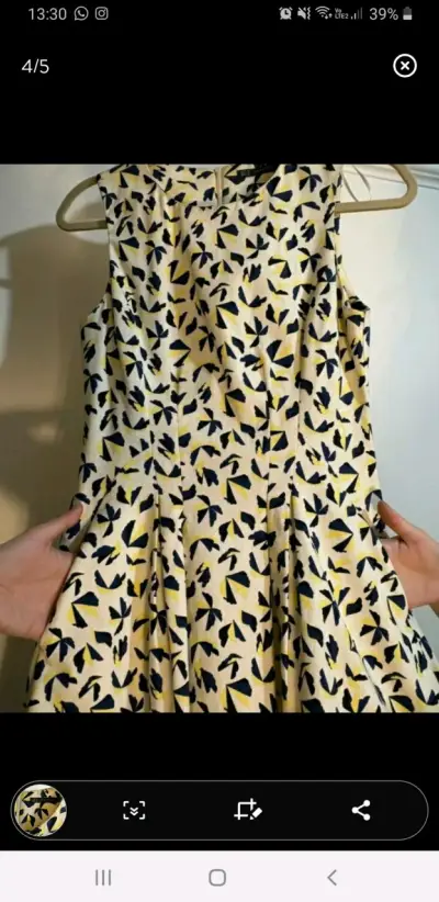 Vestido estampado floral Zara Trafaluc - miniatura 4