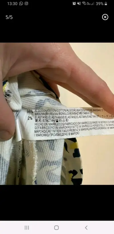 Vestido estampado floral Zara Trafaluc - miniatura 5