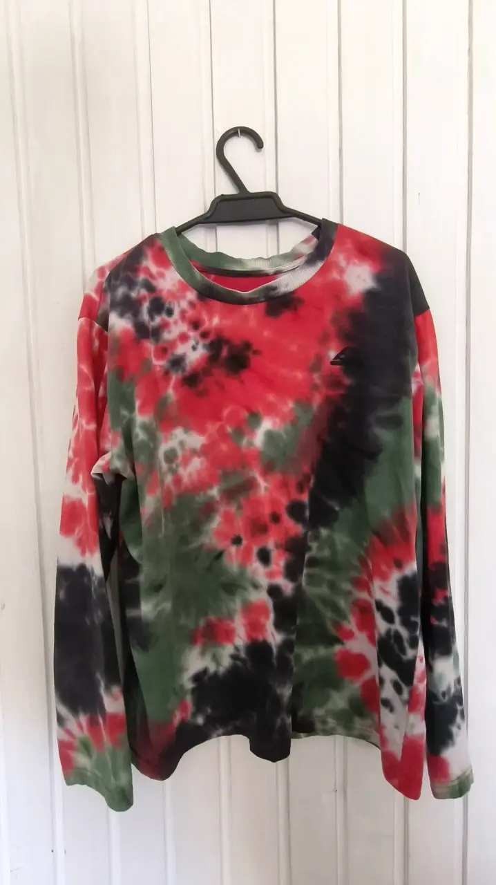 Polerón tie-dye Reef multicolor unisex - 1