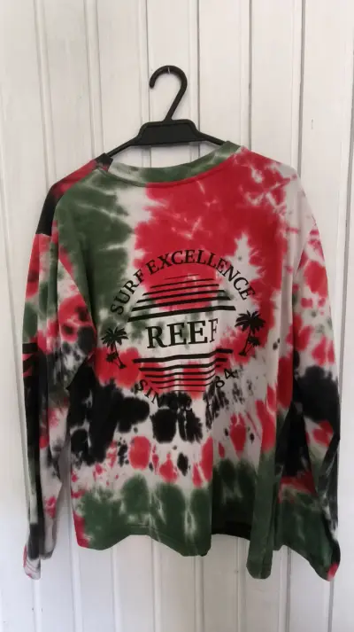 Polerón tie-dye Reef multicolor unisex - miniatura 2