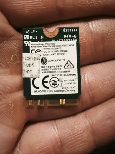 Tarjeta red inalámbrica Realtek RTL8723BE para H - miniatura 2