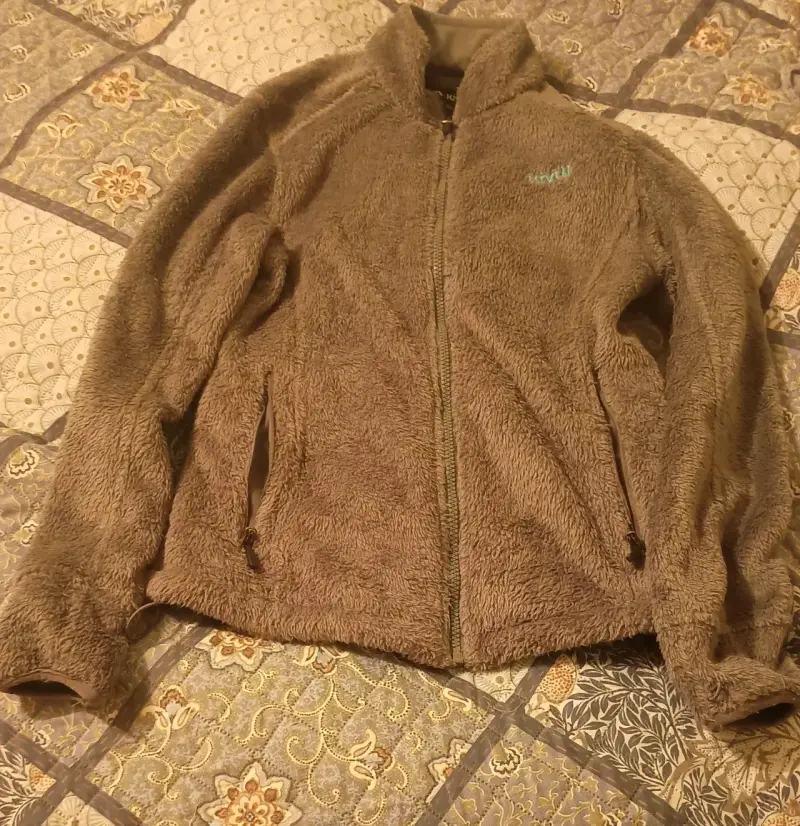 Chaqueta de polar marrón Kivül talla M - 2