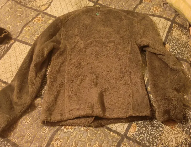 Chaqueta de polar marrón Kivül talla M - 3