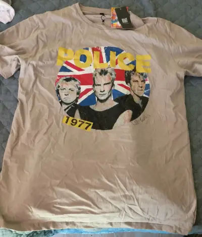 Polera The Police 1977 gris talla M - miniatura 1