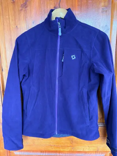 Chaqueta polar morada para mujer - miniatura 1