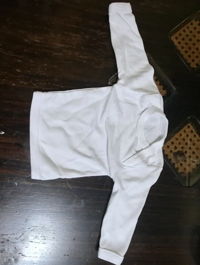 Polera de bebé manga larga rosa y blanca - 2