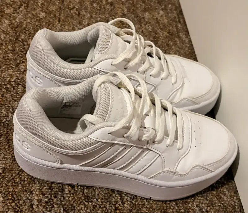 Zapatillas blancas Adidas con plataforma - 3