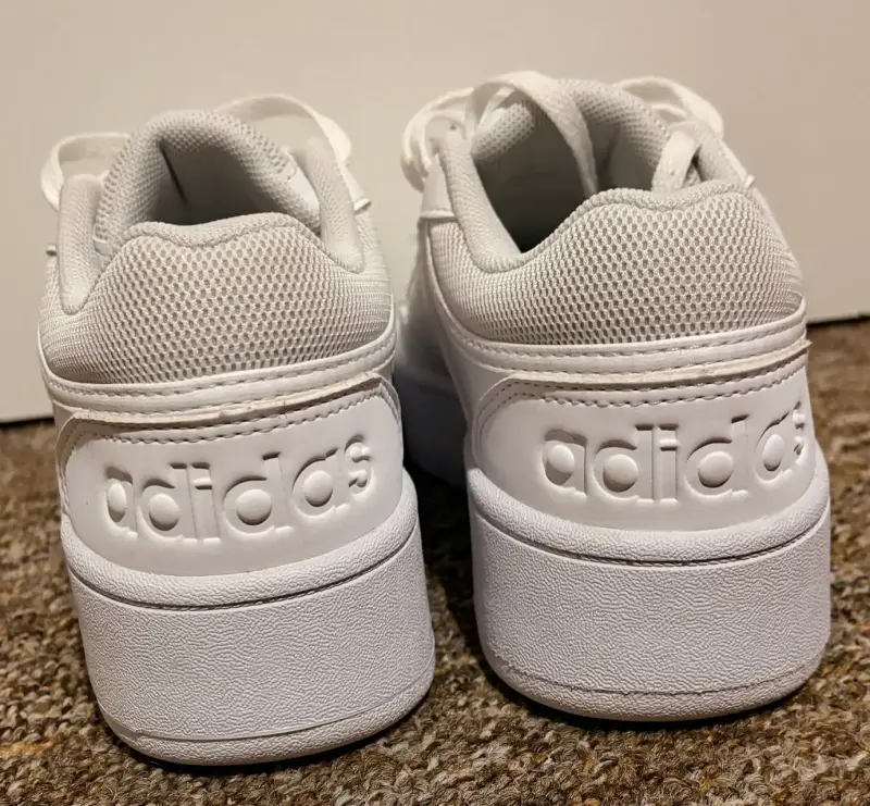 Zapatillas blancas Adidas con plataforma - 4