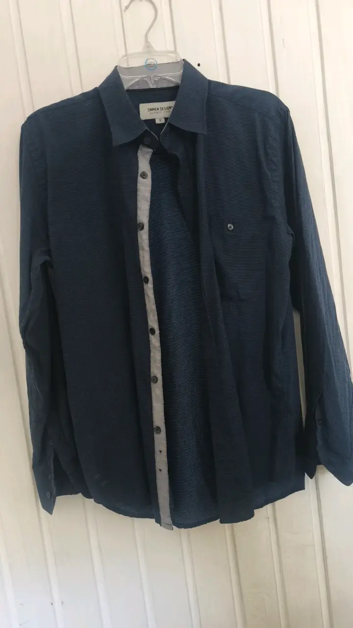 5 camisas talla M-L para hombre - 6