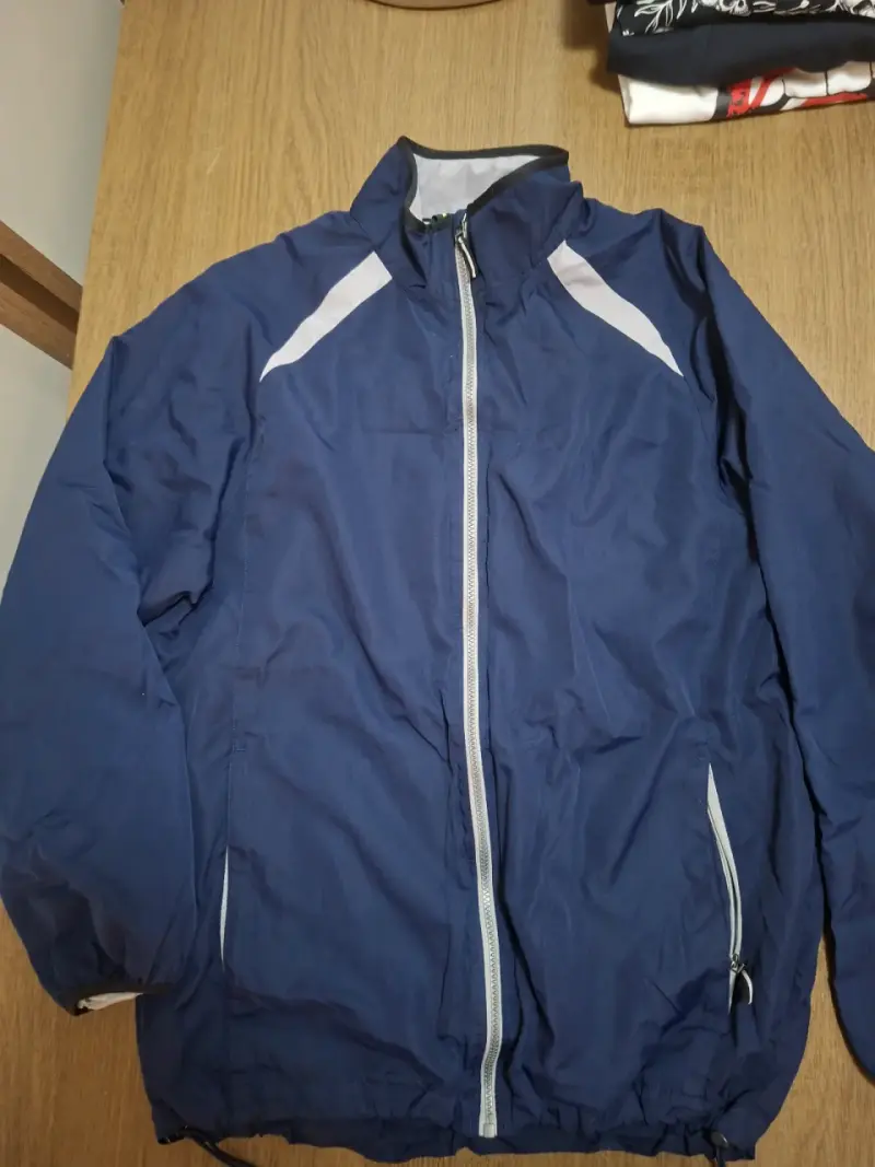 Corta viento azul unisex talla M - 1
