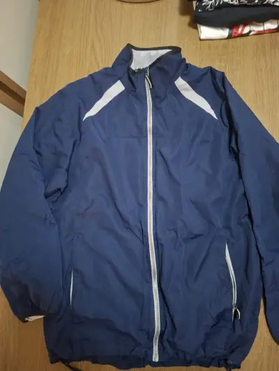 Corta viento azul  unisex talla M - miniatura 1