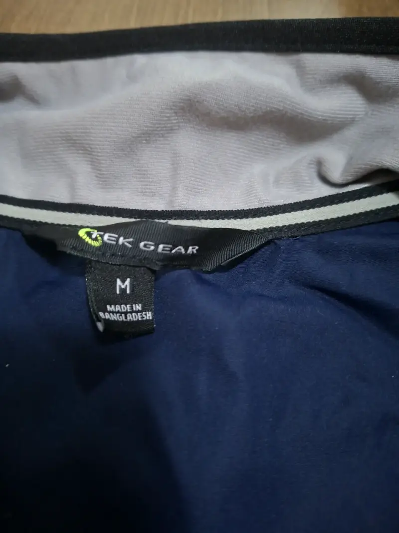 Corta viento azul unisex talla M - 2
