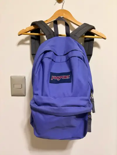 Mochila Jansport morada clásica - miniatura 1