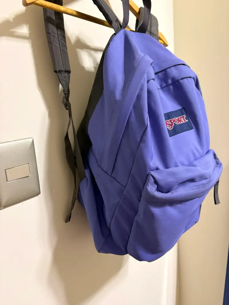 Mochila Jansport morada clásica - 4