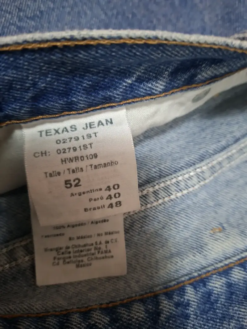 Jeans Wrangler Texas para hombre talla 52 - 2