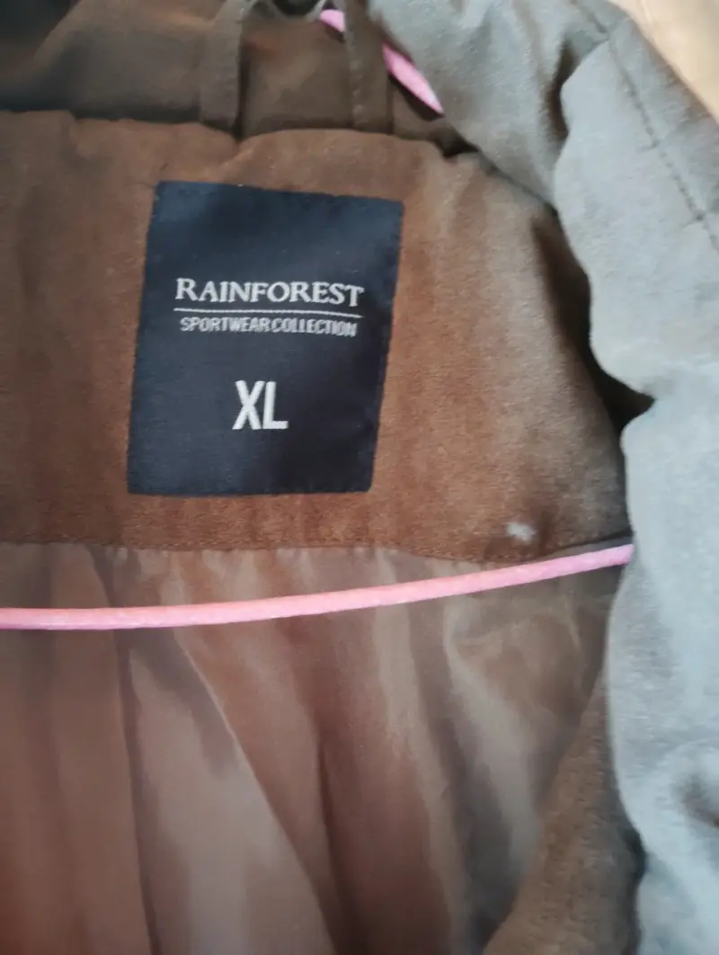 Chaqueta acolchada marrón Rainforest XL - 2